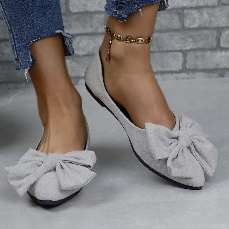 Zapatos planos punta bicolor - Mujer - Elysa