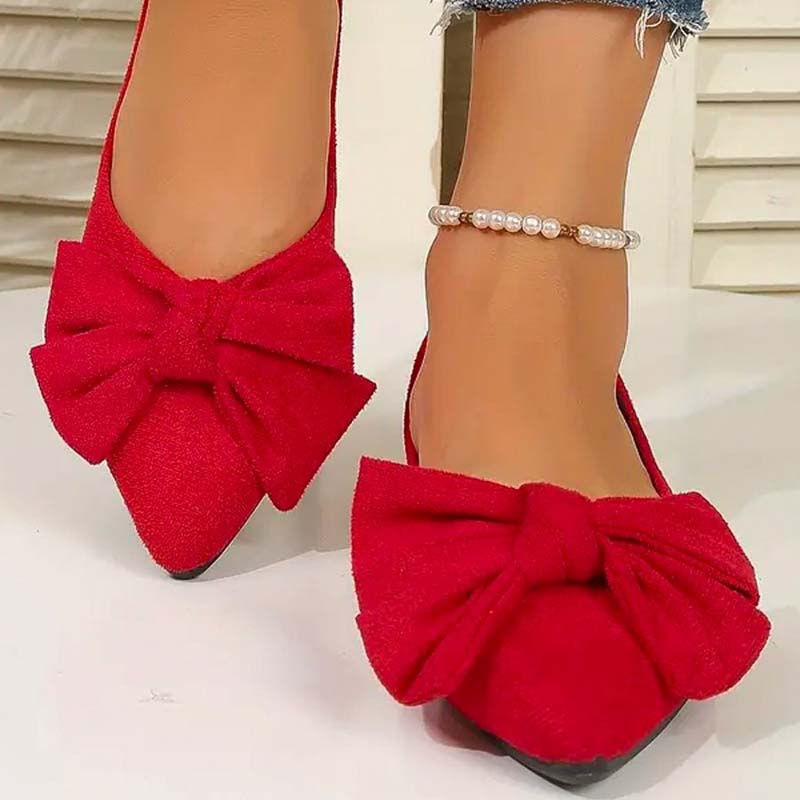Zapatos planos punta bicolor - Mujer - Elysa