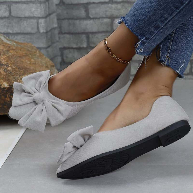 Zapatos planos punta bicolor - Mujer - Elysa