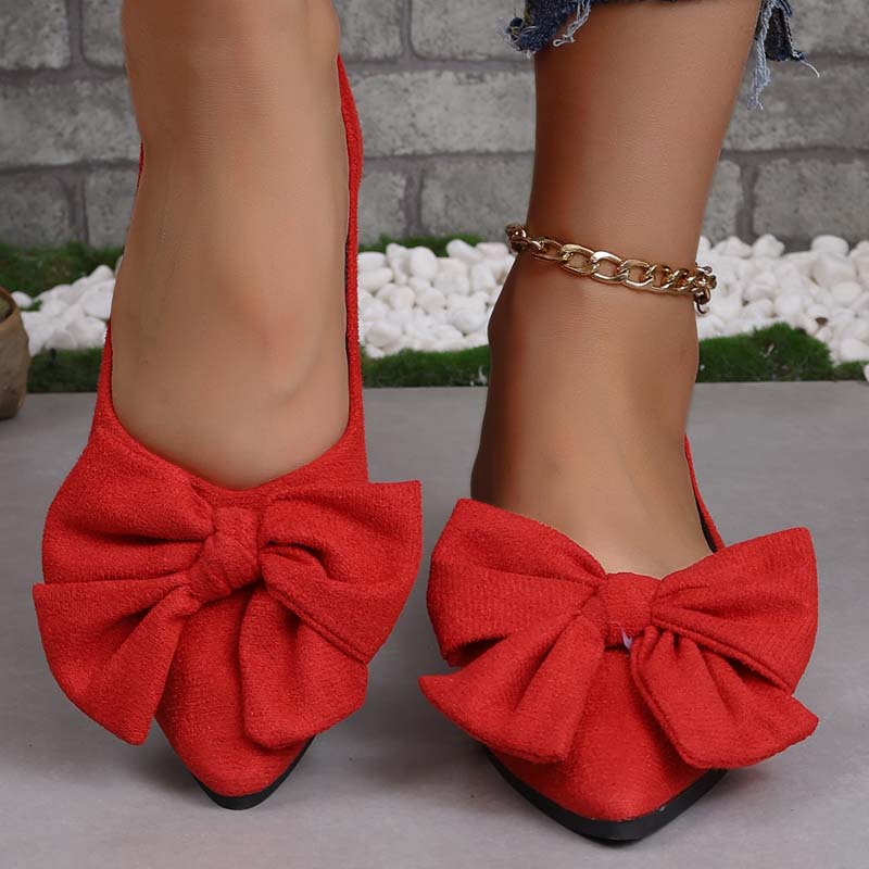 Zapatos planos punta bicolor - Mujer - Elysa