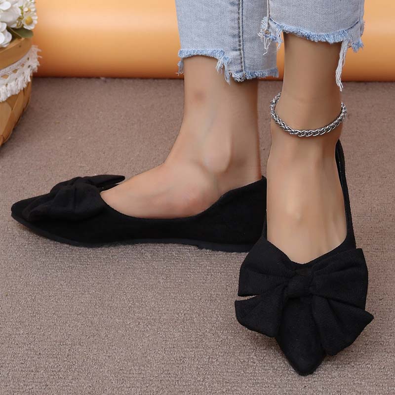 Zapatos planos punta bicolor - Mujer - Elysa