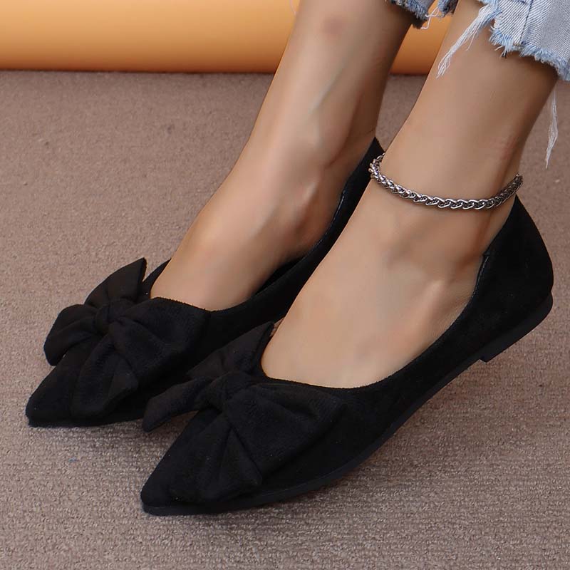 Zapatos planos punta bicolor - Mujer - Elysa