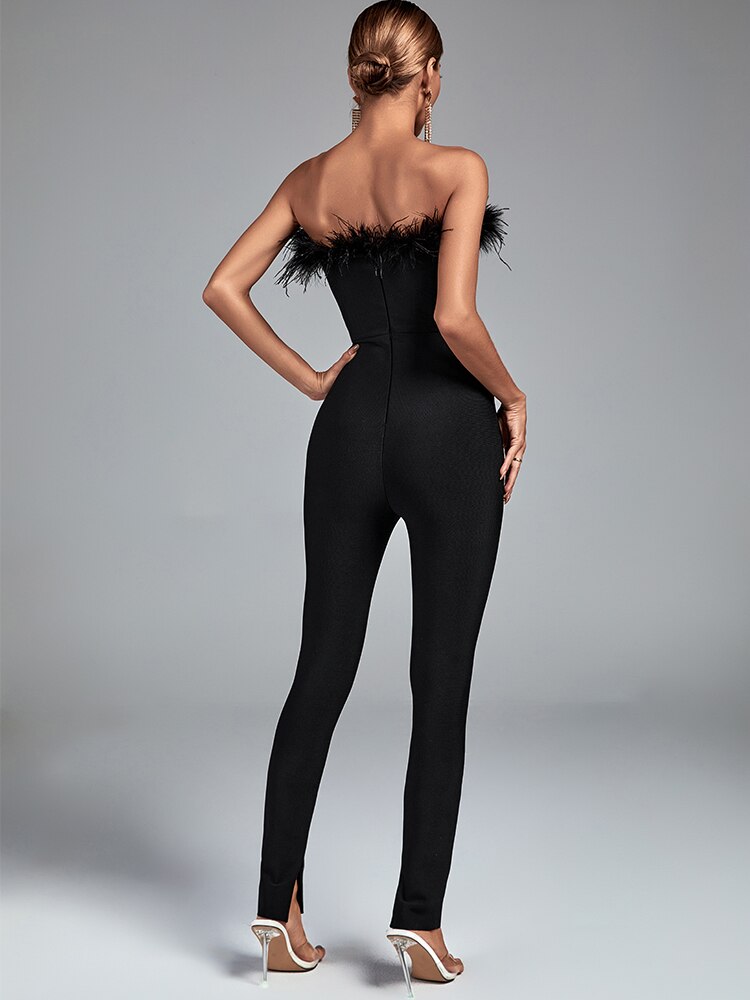 Elegant kveldsdress i polyester – Dame – Felicia