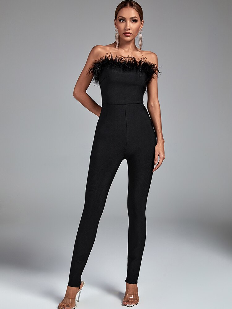 Elegant kveldsdress i polyester – Dame – Felicia