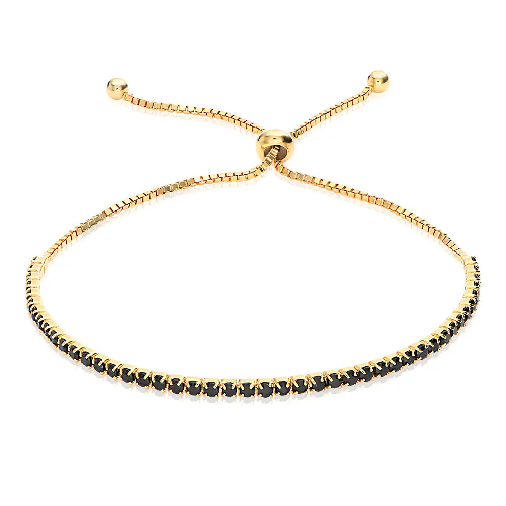 Bracelet Argent Sterling Femme – Élégance Nocturne