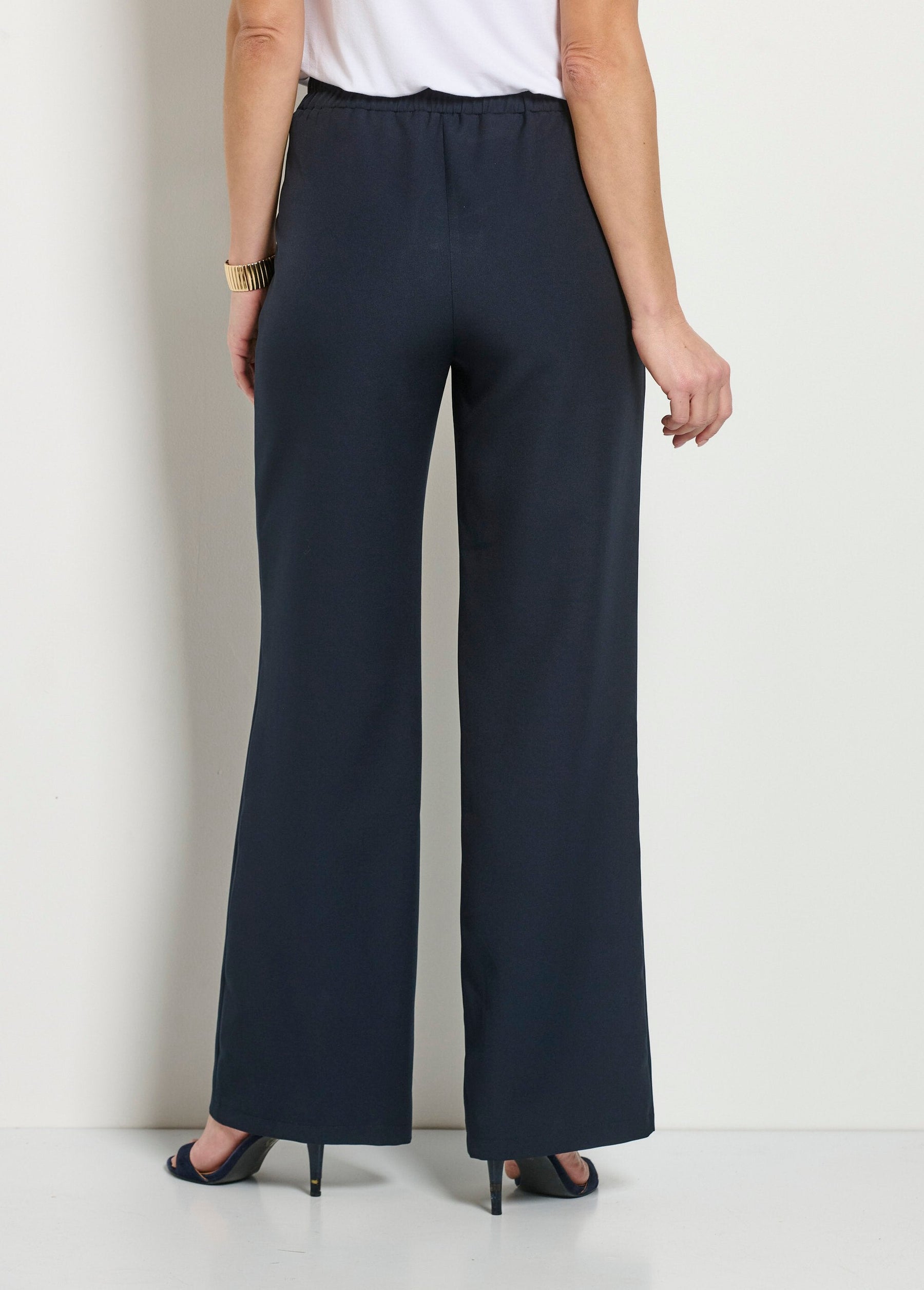 Pantalon Large Uni - Femme - Solyana