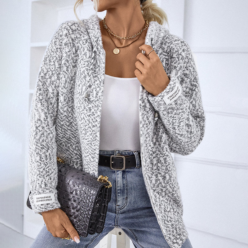 Hooded Cardigan - Women - Elmira