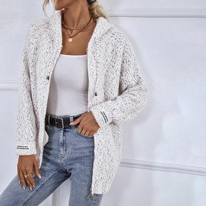 Hooded Cardigan - Women - Elmira
