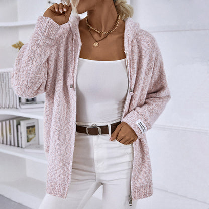 Hooded Cardigan - Women - Elmira