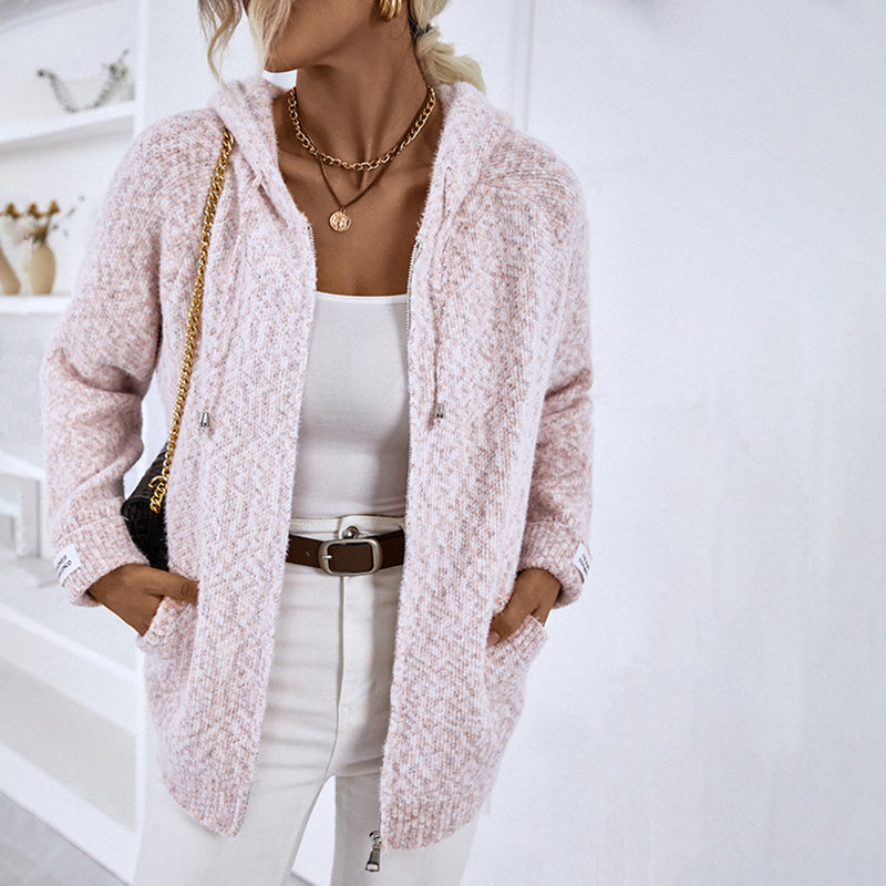 Hooded Cardigan - Women - Elmira