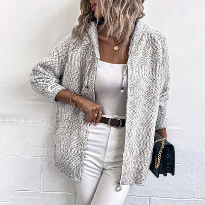 Hooded Cardigan - Women - Elmira