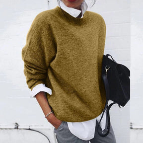 Pull Oversize Col Rond - Femme - Daelina