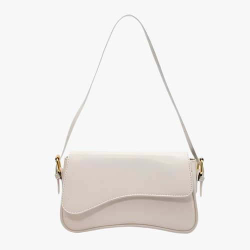 Vegan Leather Baguette Style Bag - Women - Fiora
