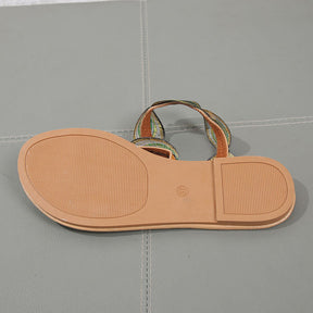 Sandales de Plage Bohèmes - Femme - Pavena