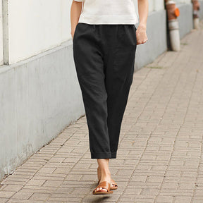 Pantalon Uni - Femme - Lureva