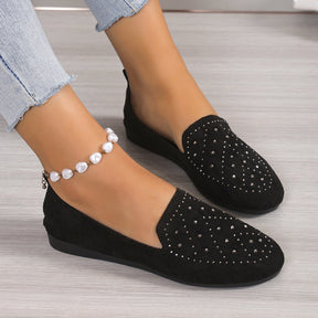 Chaussures Décontractées en Strass - Femme - Zaryla