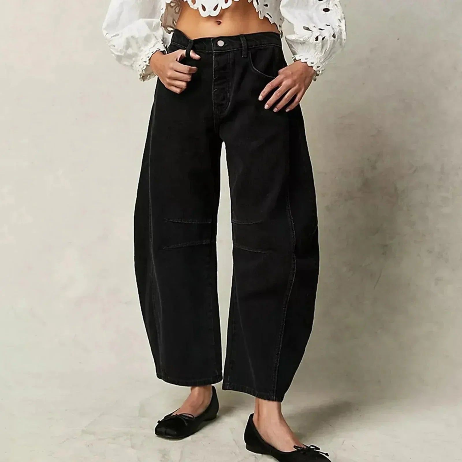 Jean Droit Taille Haute - Femme - Lauryn