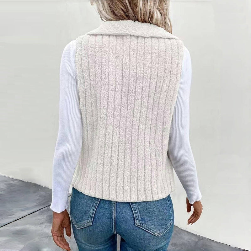 Cardigan Uni - Femme - Almyra