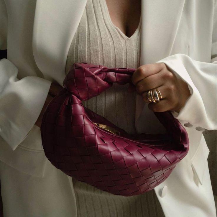 Sac Tissé Mini - Cuir Végan - Femme - Tissura