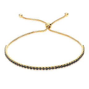 Bracelet Argent Sterling Femme – Élégance Nocturne